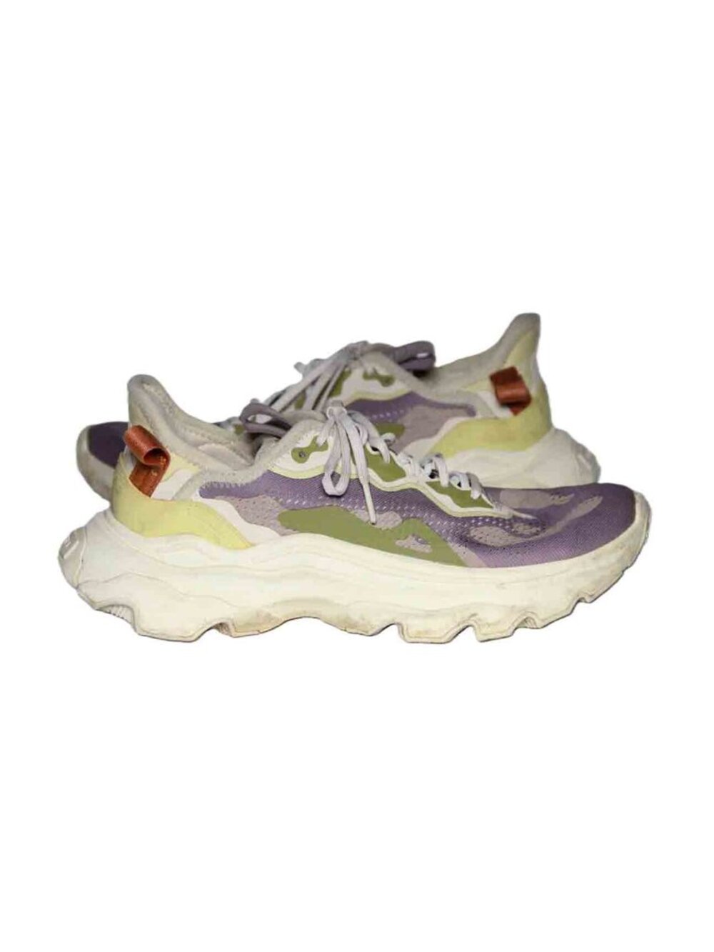 Sorel Kinetic Impact II Sneakers Purple Green White Shoes Women's Size 9.5